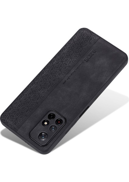 Xiaomi Redmi Için Not 11T 5g/not 11S 5g/not 11 5g (Mediatek)/poco M4 Pro 5g Baskılı Desen Telefon Kapağı Deri Kaplı Tpu Kasa-Siyah (Yurt Dışından) fiyatları