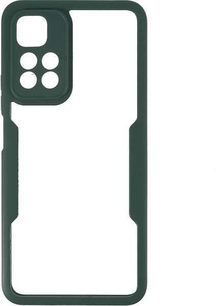 Kamera Lens Koruyucu Pet Ekran Filmi+Akrilik+Tpu Telefon Kılıfı Xiaomi Redmi Için Tam Vücut Koruma Kapağı Not 11 Pro 5g (Çin) (Mediatek)/not 11 Pro+5g-Dark Yeşil (Yurt Dışından) modelleri