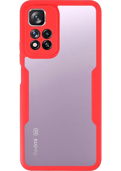 Kamera Lens Koruyucu Pet Ekran Filmi+Akrilik+Tpu Telefon Kılıfı Xiaomi Redmi Için Tam Vücut Koruma Kapağı Not 11 Pro 5g (Çin) (Mediatek)/not 11 Pro+5g-Red (Yurt Dışından) fiyatları