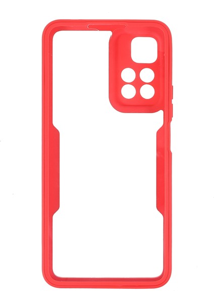 Kamera Lens Koruyucu Pet Ekran Filmi+Akrilik+Tpu Telefon Kılıfı Xiaomi Redmi Için Tam Vücut Koruma Kapağı Not 11 Pro 5g (Çin) (Mediatek)/not 11 Pro+5g-Red (Yurt Dışından) fırsatları