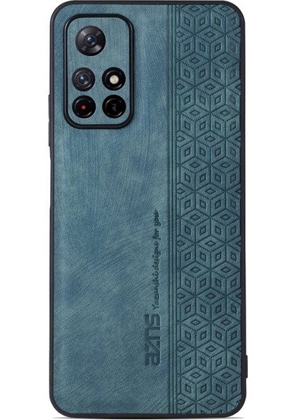 Xiaomi Redmi Için Not 11T 5g/not 11S 5g/not 11 5g (Mediatek)/poco M4 Pro 5g Baskılı Desen Telefon Kapağı Deri Kaplı Tpu Kasa-Yeşil (Yurt Dışından)