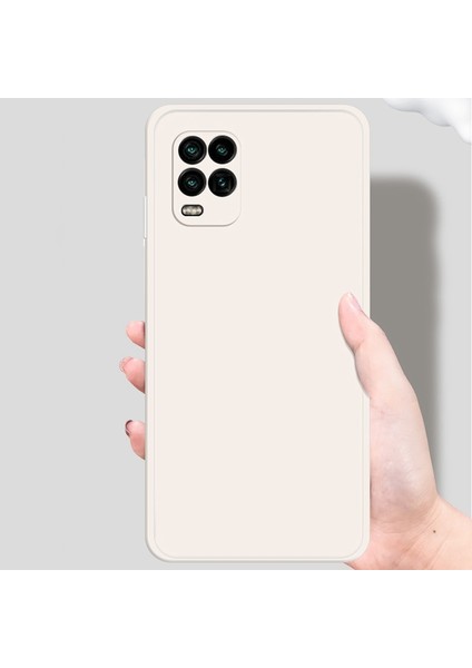 Xiaomi Mi 10 Lite 5g Cep Telefonu Koruma Kılıfı Için, Ka Tpu+Mikrofiber Astar Düz Kenar Telefon Geri Arka Kapak (Yurt Dışından) fırsatları