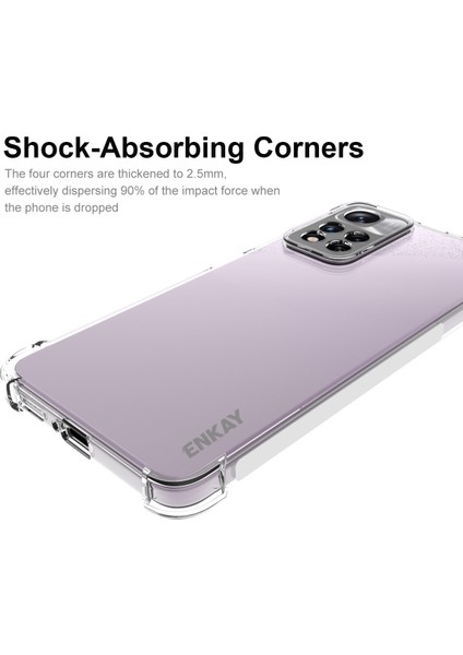 Xiaomi Redmi Için Note 11 Pro 5g (Çin) (Mediatek)/11 Pro+ 5g Kristal Temiz Koruma Dört Köşe Düşme Koruma Telefon Kapağı Kesme Anti-Slip Edge Tpu Kabuğu (Yurt Dışından)
