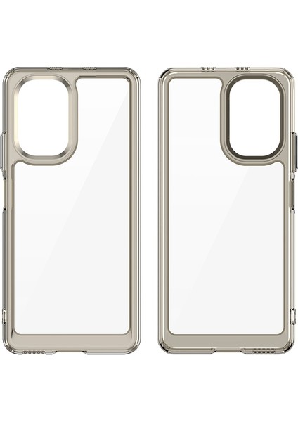 Xiaomi Için Poco F3/mi 11I/MI 11X/MI 11X Pro/redmi K40/K40 PRO/K40 Pro+ Bağımsız Düğmeler Telefon Kabuğu Tpu+ Akrilik Hibrit Kılıf Kılıf Kılıfı Gri (Yurt Dışından) fırsatları