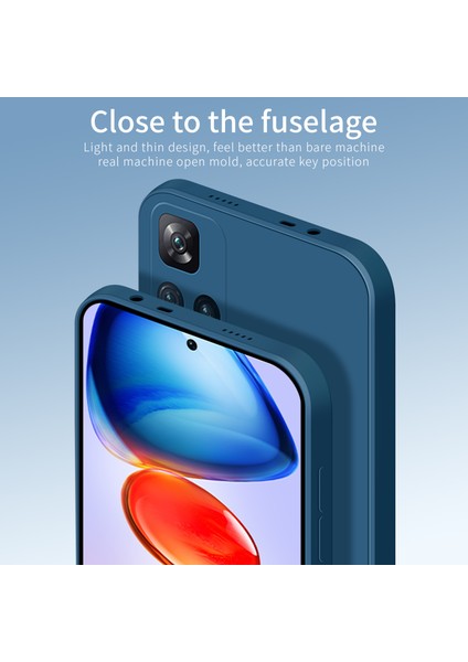 Xiaomi Redmi Için Hassas Kesme Telefon Kılıfı Note 11 Pro 5g (Çin) (Mediatek)/note 11 Pro+ 5g, Esnek Tpu Anti-Drop Koruyucu Kapak Black (Yurt Dışından) modelleri