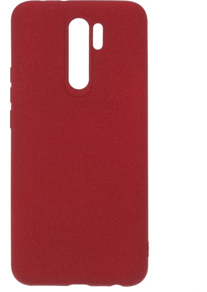 Xiaomi Redmi 9-Kırmızı Için Çift Taraflı Mat Tpu Kapak Kasası (Yurt Dışından)
