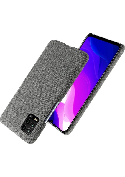Xiaomi Mi 10 Lite 5g-Dark Gri Için Bez Skin Pc Koruyucu Kabuk (Yurt Dışından)