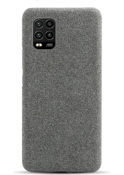 Xiaomi Mi 10 Lite 5g-Dark Gri Için Bez Skin Pc Koruyucu Kabuk (Yurt Dışından)