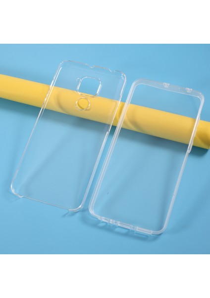 Hibrit Pet+Tpu+Akrilik Temiz Kapak Kılıfı Xiaomi Redmi Note 9 (Yurt Dışından)