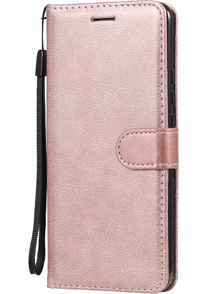 Xiaomi Redmi 9-Rose Altın Için Cüzdan Deri Stand Kapak Kılıfı (Yurt Dışından) fiyatları