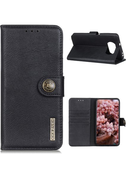 Xiaomi Poco Için Khazneh Deri Kapağı (Yurt Dışından)