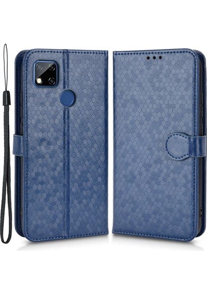 Xiaomi Redmi 10A/REDMI 9c/redmi 9c Nfc Için Önleyici Pu Deri Cüzdan Kılıf (Yurt Dışından)