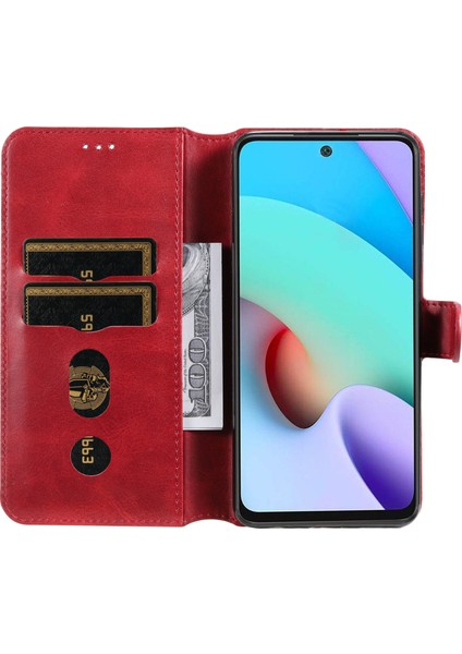 Xiaomi Redmi 10 4g (2021)/REDMI 10 Prime/redmi 10 2022 4g/redmi Not 11 4g (Mediatek) Klasik Stand Flip Telefon Kapağı (Yurt Dışından) fırsatları