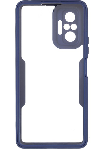 Anti-Drop Tam Koruma Pet Ekran Filmi+Acrililik+Tpu Telefon Kılıfı Xiaomi Redmi Note 10 Pro 4g (Hindistan)/note 10 Pro 4g (Global)/note 10 Pro Maks-Mavi (Yurt Dışından) fiyatları
