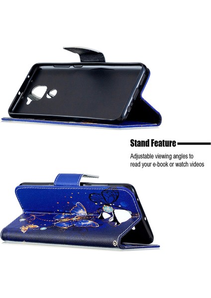 Desen Baskı Cüzdan Stand Deri Kabuğu Xiaomi Redmi Note 9/redmi 10X 4g-Prretty Butterfly (Yurt Dışından) fiyatları