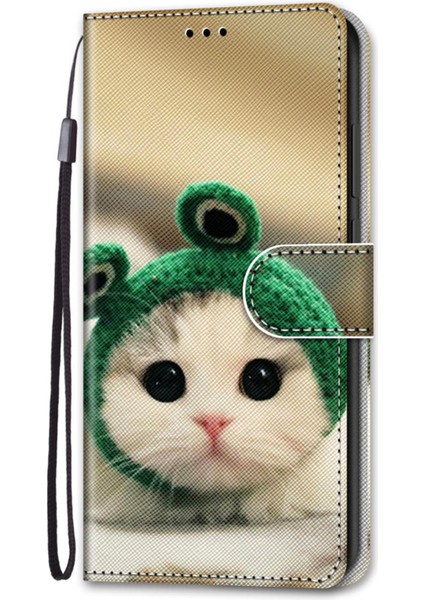 Desen Baskı Iyi Korunmuş Manyetik Kapanma Stand Cüzdan Pu Deri+Tpu Telefon Kapağı Xiaomi Redmi Için Kayış ile Not 11 5g (Çin) (Mediatek)/redmi Note 11T 5g/redmi Note 11S 5g (Yurt Dışından)