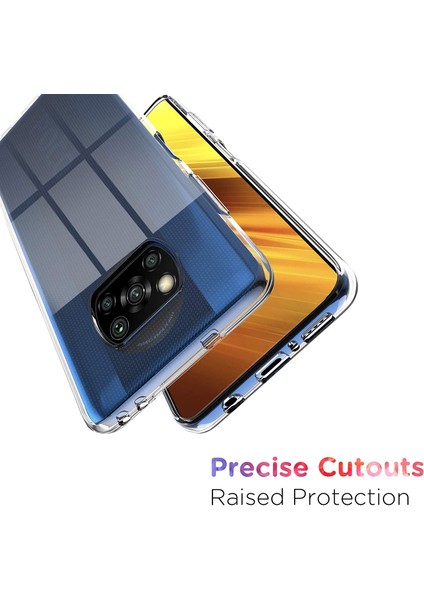 Xiaomi Poco X3 Nfc Önce Karşıtı Izleme See-Through Net Soft Tpu Kasa Kapağı (Yurt Dışından) fiyatları