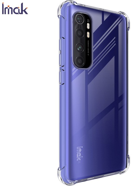 Airgag Shockproof Tpu Kasası+Xıaomı Mı Için Ekran Film Note 10 Lite-Transparent (Yurt Dışından)