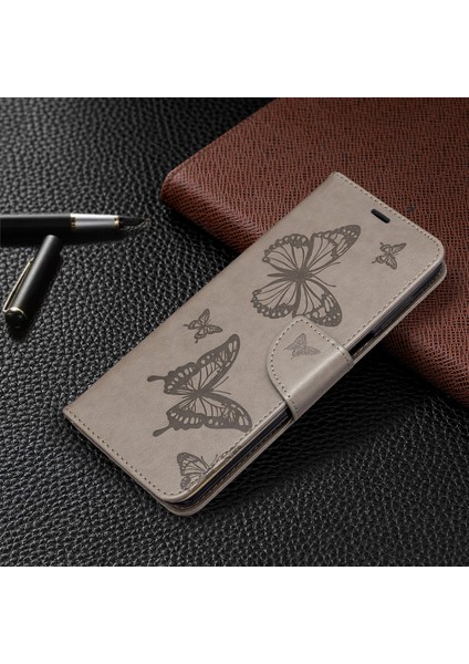 Baskı Kelebekleri Cüzdan Stand Flip Deri Kılıfı Xiaomi Redmi Note 9 Pro Max/note 9 Pro/not 9s-Gre (Yurt Dışından) fırsatları
