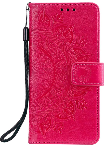 Xiaomi Için Redmi 10 4g (2021)/REDMI 10 2022 4g/redmi 10 Prime/redmi Not 11 4g (Mediatek) Basılı Mandala Çiçek Pu Deri Deri Cüzdan Stand Telefon Flip Kapak Kılıfı (Yurt Dışından) fiyatları
