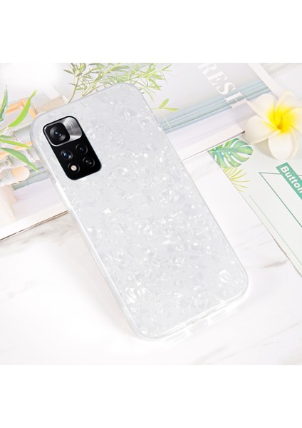 Şok Geçirmez Ince Sert Akrilik+ Yumuşak Tpu Kenarları Imd Koruyucu Net Telefon Kılıfı Xiaomi Redmi Note 11 Pro 5g (Çin) (Mediatek)/not 11 Pro+ 5g-Beyaz (Yurt Dışından) fiyatları