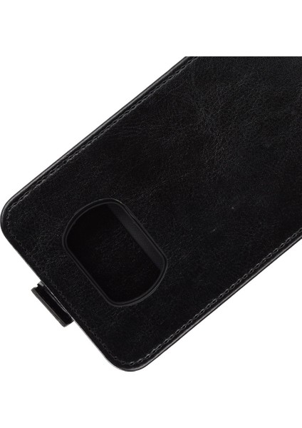 Xiaomi Poco X3/poco X3 Nfc-Black Için Çılgın At Yüzeyi Dikey Flip Cüzdan Telefon Deri Kılıf (Yurt Dışından)