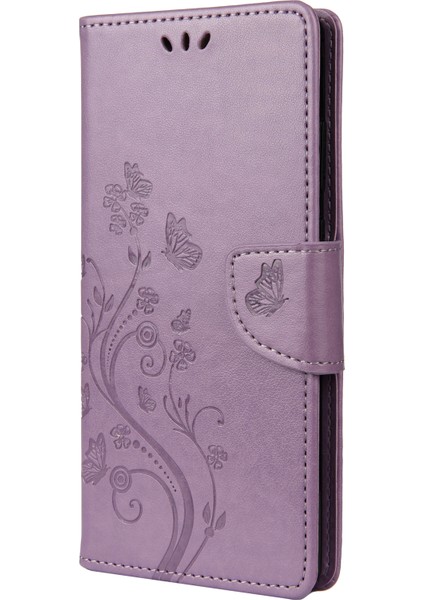 Baskı Kelebekleri Cüzdan Stand Flip Deri Telefon Kapağı Xiaomi Poco X3/poco X3 Nfc-Lıght Parle (Yurt Dışından)