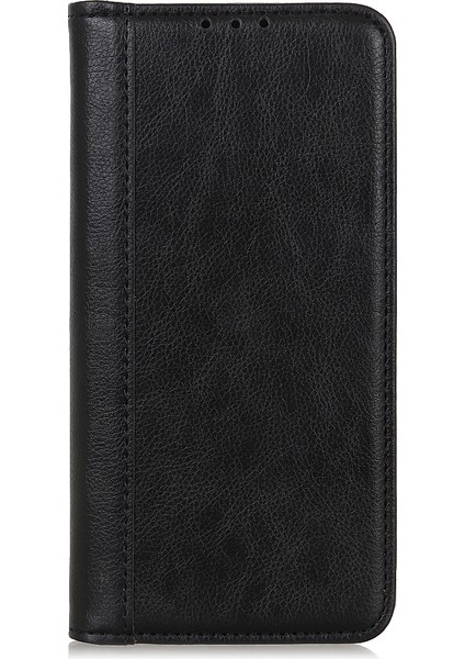 Xiaomi Için Poco X3 Nfc/poco X3 Telefon Kılıfı Pu Deri Telefon Kapağı Damla Geçirmez Litchi Doku Koruyucu Stand Cüzdan Black (Yurt Dışından)
