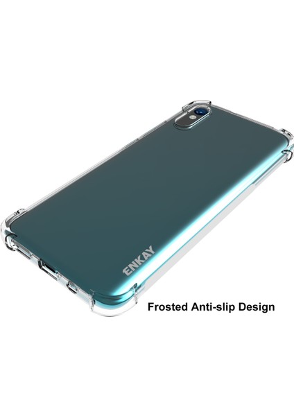 Xiaomi Redmi 9A Için 0.26MM 9h 2.5d Tam Tutkal Temperli Cam ile Şok Geçirmez Net Tpu Kasası (Yurt Dışından)