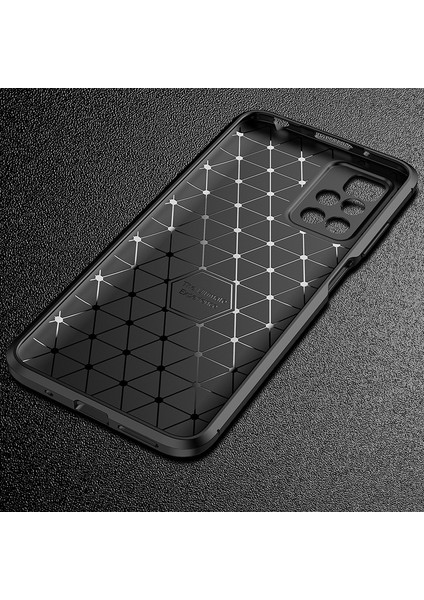 Karbon Fiber Doku Esnek Dayanıklı Dayanıklı Fall Işık Tpu Xiaomi Için Redmi 10 4g (2021)/REDMI 10 2022 4g/redmi Not 11 4g (Mediatek)/redmi 10 Prime-Black (Yurt Dışından) fırsatları