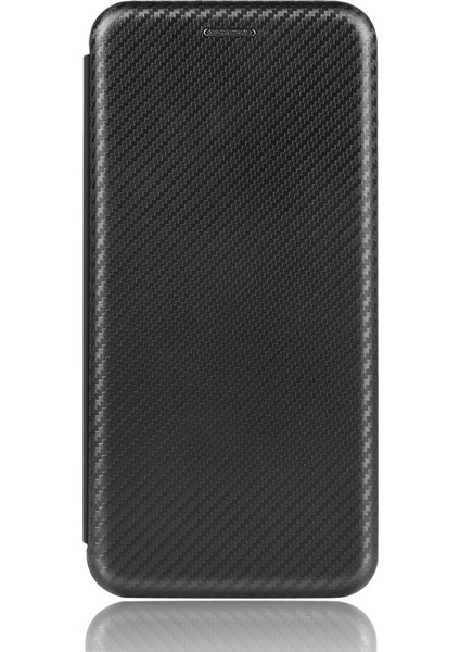 Karbon Fiber Oto-Emilen Deri Standı Cep Telefonu Kılıfı Xiaomi Redmi 9-Black (Yurt Dışından) modelleri