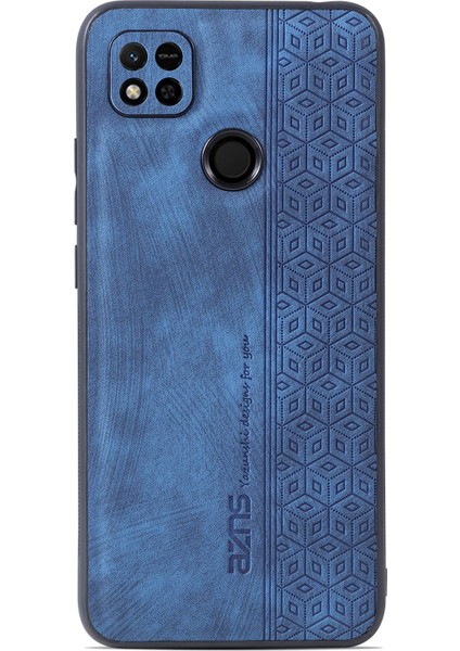 Xiaomi Için Redmi 10A/REDMI 9c/redmi 9c Nfc Baskılı Desen Anti-Drop Telefon Kılıfı Pu Deri Kaplamalı Tpu Kapak Mavisi (Yurt Dışından) fiyatları