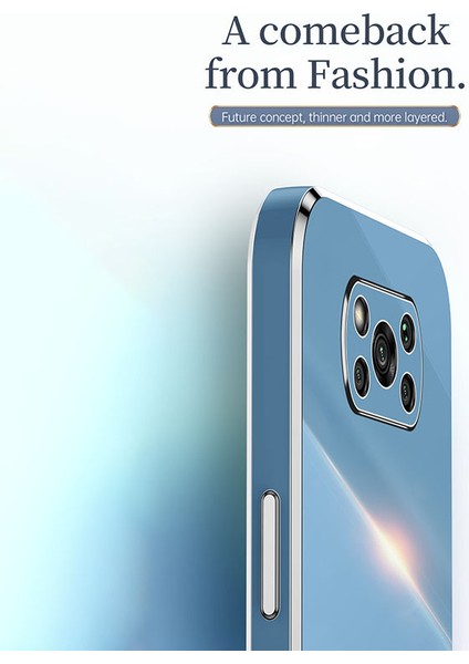 Xıaomı Poco X3/x3 Pro/x3 Nfc Için Xinli Telefon Kılıfı, Damla Geçirmez Elektrokaplatma Altın Kenar Tpu Koruyucu Arka Kapak Kırmızısı (Yurt Dışından)