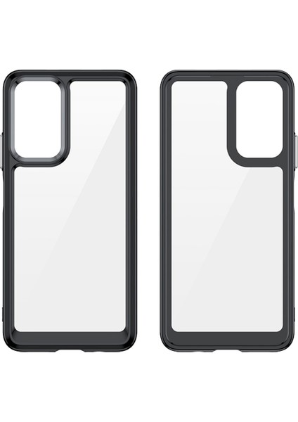 Xiaomi Redmi Için Note 11 5g (Çin) (Mediatek)/not 11S 5g/not 11T 5g Tpu+Akrilik Net Telefon Kılıfı Bağımsız Pc Buttons-Black (Yurt Dışından) fırsatları