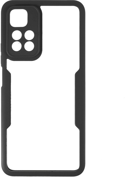 Kamera Lens Koruyucu Pet Ekran Filmi+Akrilik+Tpu Telefon Kılıfı Xiaomi Redmi Için Tam Vücut Koruma Kapağı Not 11 Pro 5g (Çin) (Mediatek)/not 11 Pro+5g-Black (Yurt Dışından) modelleri