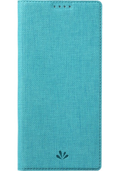 Flip Telefon Kılıfı Dokulu Pu Deri Stand Xiaomi Redmi Için Otomatik Manyetik Kapalı Telefon Kapağı Not 11 Pro+ 5g/redmi Note 11 Pro 5g (Çin) (Mediatek) -Blue (Yurt Dışından) modelleri