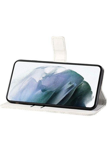 Basılı Çiçek Deri Manyetik Flip Şok Geçirmez, Xiaomi Redmi 10 4g (2021)/REDMI 10 2022 4g/redmi Not 11 4g (Mediatek)/redmi 10 Prime-Beyaz (Yurt Dışından) fiyatları