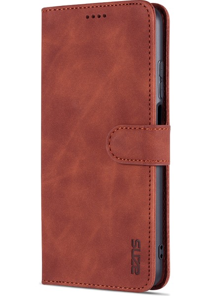 Xiaomi Redmi Için Not 11 5g (Çin) (Mediatek)/not 11T 5g/not 11S 5g Pu Deri Flip Folio Kasa Cüzdan Stand Şok Geçirmez Tpu Iç Kabuk Telefon Kapak-Kahverengi (Yurt Dışından) fiyatları