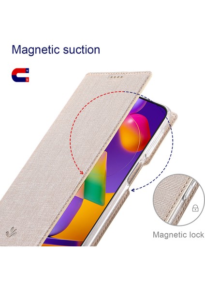 Flip Telefon Kılıfı Dokulu Pu Deri Stand Xiaomi Redmi Için Otomatik Kapalı Telefon Kapağı Not 11 Pro+ 5g/redmi Note 11 Pro 5g (Çin) (Mediatek) -Khaki (Yurt Dışından) fiyatları