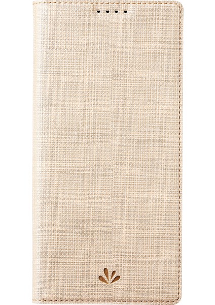 Flip Telefon Kılıfı Dokulu Pu Deri Stand Xiaomi Redmi Için Otomatik Kapalı Telefon Kapağı Not 11 Pro+ 5g/redmi Note 11 Pro 5g (Çin) (Mediatek) -Khaki (Yurt Dışından) modelleri
