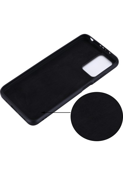 Sıvı Silikon+Yumuşak Mikrofiber Astar Xiaomi Redmi 10 4g (2021)/REDMI 10 2022 4g/redmi Not 11 4g (Mediatek)/redmi 10 Prime-Black (Yurt Dışından) fırsatları