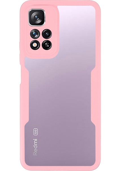 Kamera Lens Koruyucu Pet Ekran Filmi+Akrilik+Tpu Telefon Kılıfı Xiaomi Redmi Için Tam Vücut Koruma Kapağı Not 11 Pro 5g (Çin) (Mediatek)/not 11 Pro+5g-Pink (Yurt Dışından) fiyatları