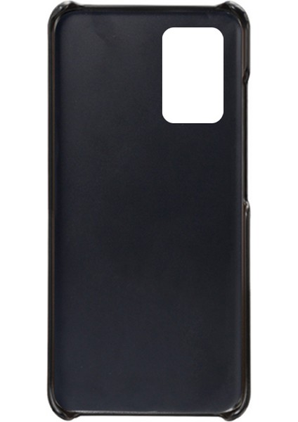 Şık Hafif Pu Deri+Pc Combo Xiaomi Redmi Için Çift Arka Kart Yuvalı Sert Kapak Not 11 4g (Mediatek)/10 4g (2021)/10 2022 4g-Black (Yurt Dışından) fırsatları