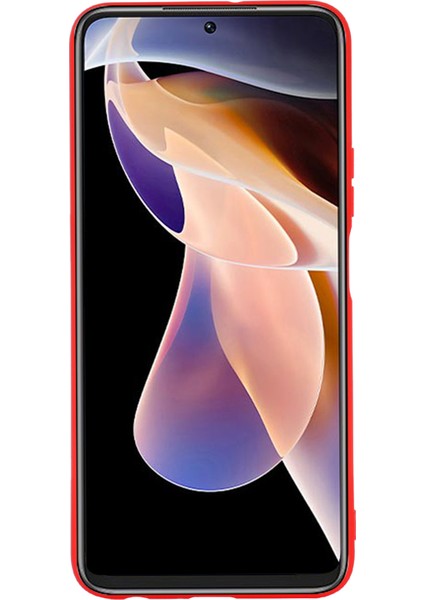 Pürüzsüz Dokunmatik Silikon Ince Yumuşak Mikrofiber Astar, Xiaomi Için Kayışla Koruyucu Kasa Not 11 Pro 5g (Çin) (Mediatek)/11 Pro+ 5g-Red (Yurt Dışından) fiyatları