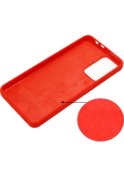 Pürüzsüz Dokunmatik Silikon Ince Yumuşak Mikrofiber Astar, Xiaomi Için Kayışla Koruyucu Kasa Not 11 Pro 5g (Çin) (Mediatek)/11 Pro+ 5g-Red (Yurt Dışından) fırsatları
