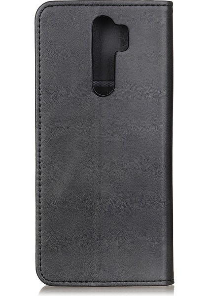 Manyetik Kapatma Xiaomi Redmi 9-Black Için Deri Deri Cüzdan Kılıfı (Yurt Dışından) modelleri