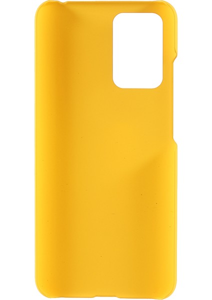 Ultra Ince Hafif Ka Kaplama Xiaomi Redmi 10 4g (2021)/REDMI 10 2022 4g/redmi Not 11 4g (Mediatek)/redmi 10 Prime-Sarı (Yurt Dışından) modelleri