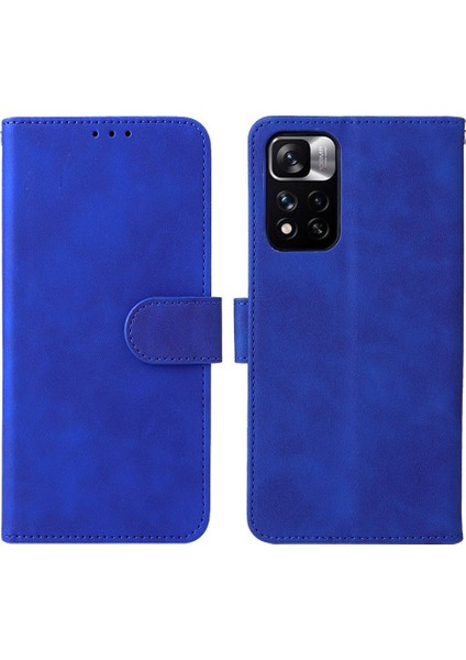 Xiaomi Için Redmi Not 11 5g (Çin) (Mediatek)/redmi Not 11T 5g/redmi Not 11S 5g Iyi Korumalı Folio Flip Flip Cilt Dokunuşu Hisse (Yurt Dışından)