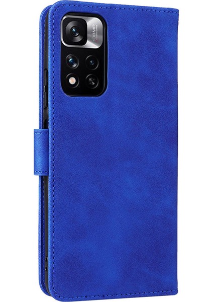 Xiaomi Için Redmi Not 11 5g (Çin) (Mediatek)/redmi Not 11T 5g/redmi Not 11S 5g Iyi Korumalı Folio Flip Flip Cilt Dokunuşu Hisse (Yurt Dışından)