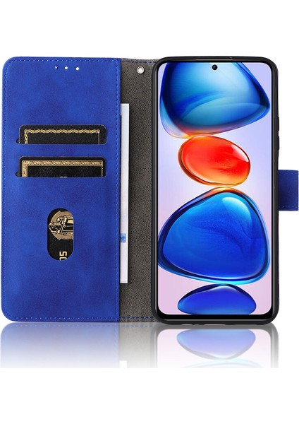 Xiaomi Için Redmi Not 11 5g (Çin) (Mediatek)/redmi Not 11T 5g/redmi Not 11S 5g Iyi Korumalı Folio Flip Flip Cilt Dokunuşu Hisse (Yurt Dışından)